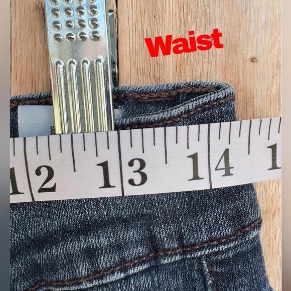 Nine West VTG America Jeans Womens Boho Mid Rise Denim Medium Wash Stretch 8/28P - Picture 12 of 12